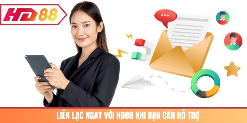 5 hình thức liên hệ với HD88 an toàn, nhanh chóng