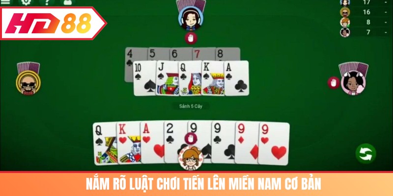 Nắm rõ luật chơi Tiến lên miền Nam cơ bản